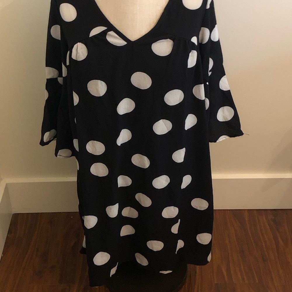 Black Polka Dot Dress